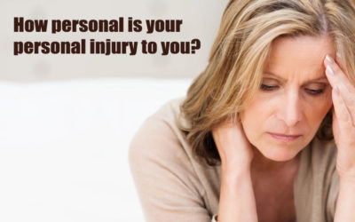Personal injury, how personal is it?
